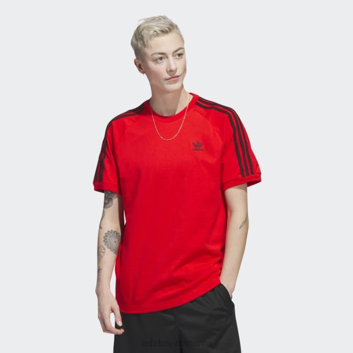 Adidas tricou de pluș adicolor clasics roșu bărbați roșu 2JBN14753