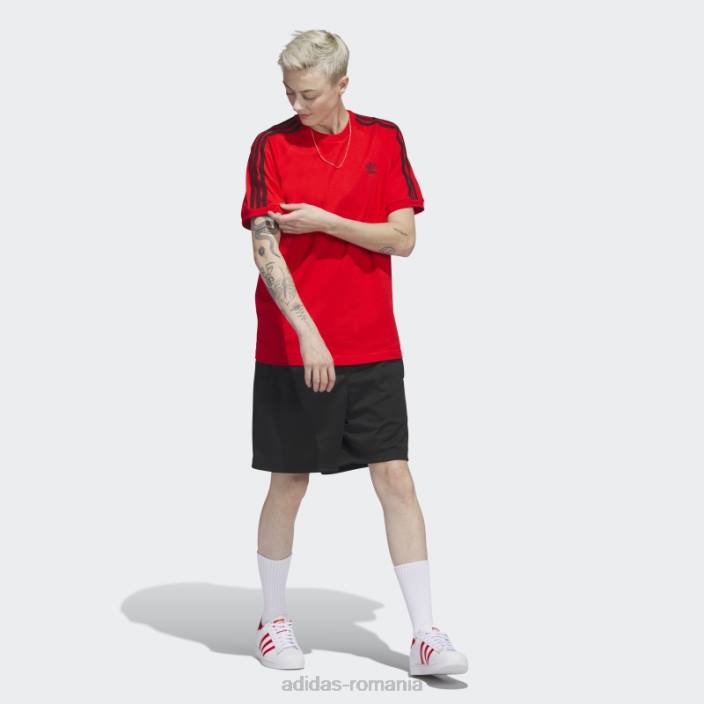 Adidas tricou de pluș adicolor clasics roșu bărbați roșu 2JBN14753