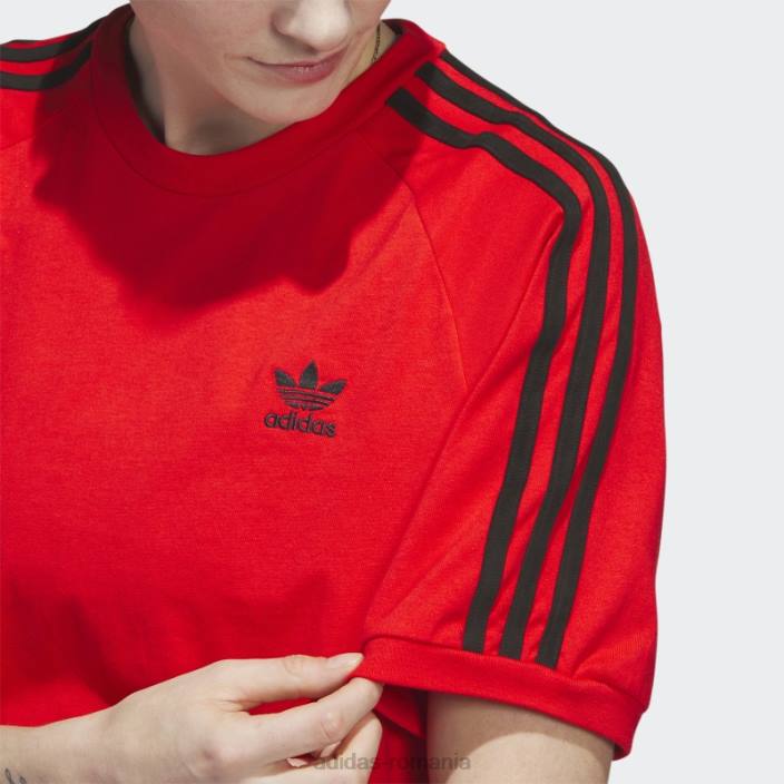 Adidas tricou de pluș adicolor clasics roșu bărbați roșu 2JBN14753