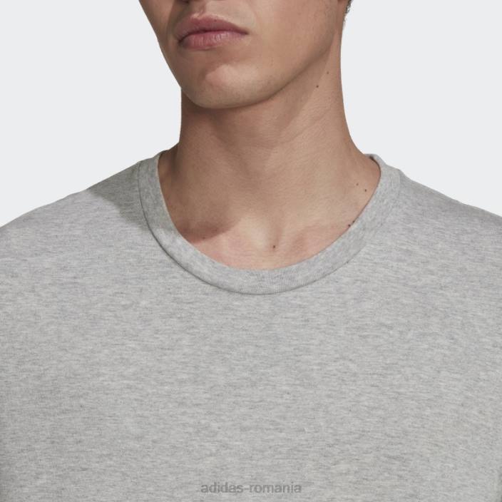 Adidas tricou din bumbac comfort core negru bărbați negru/gri mediu 2JBN5462