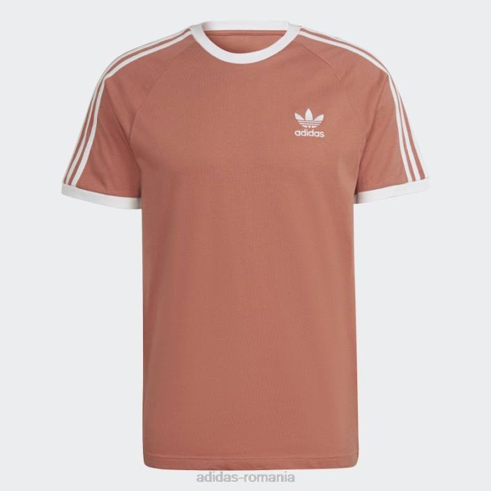 Adidas tricou earth adicolor classics cu 3 dungi bărbați Pământ 2JBN14788
