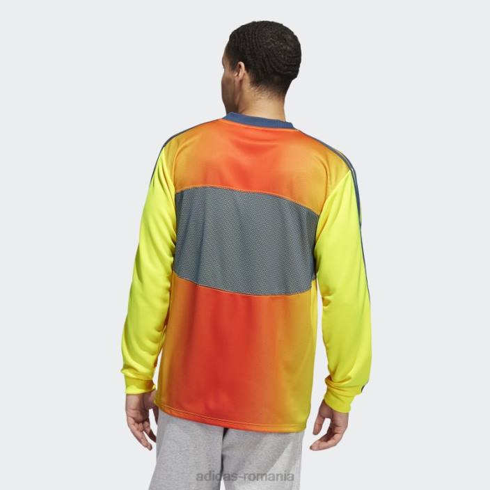Adidas tricou galben de portar bărbați galben 2JBN7354