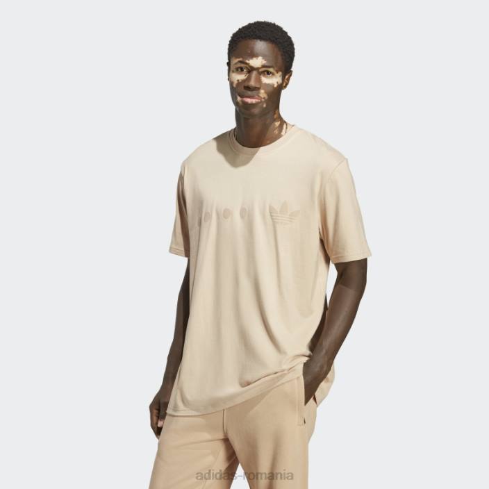 Adidas tricou grafic bej rifta city boy fierbinte bărbați bej 2JBN6355