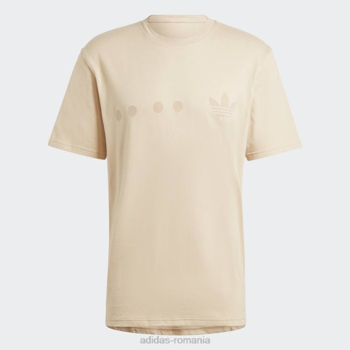 Adidas tricou grafic bej rifta city boy fierbinte bărbați bej 2JBN6355