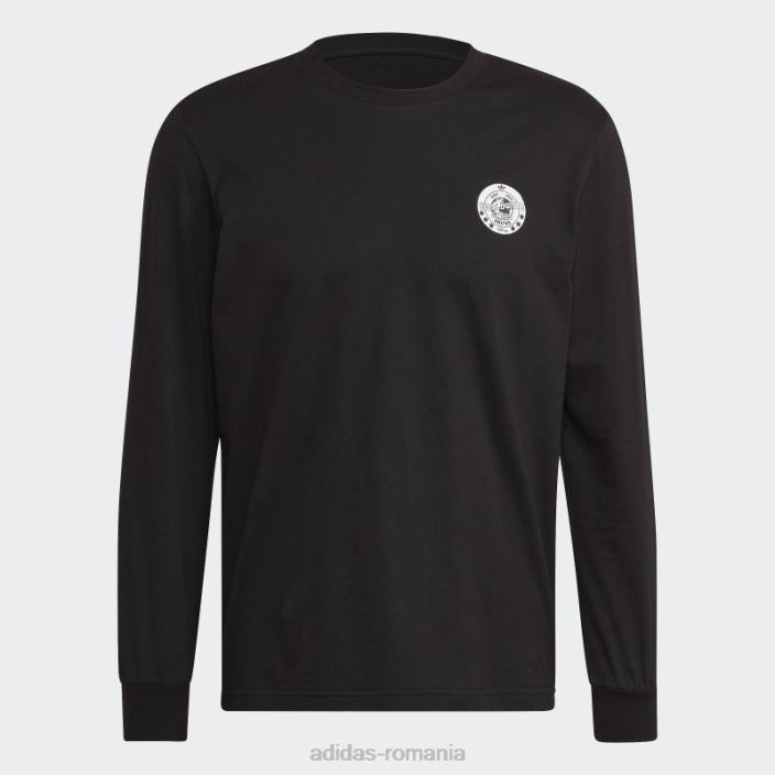 Adidas tricou negru Disney cu mânecă lungă adidas bărbați negru 2JBN14883