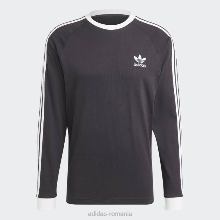 Adidas tricou negru adicolor clasics cu 3 dungi adidas bărbați negru 2JBN867