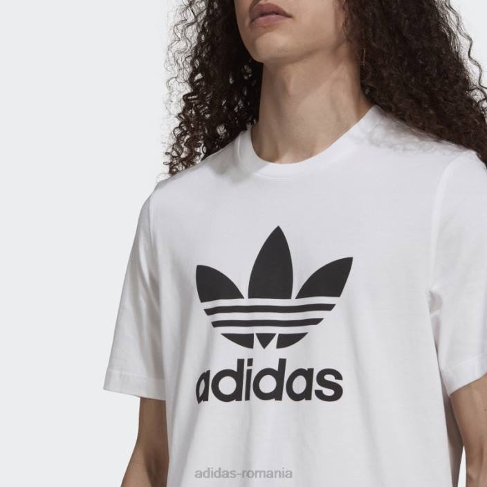 Adidas tricou negru adicolor classics trefoil bărbați alb negru 2JBN1529