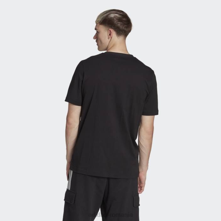 Adidas tricou negru adicolor classics trefoil bărbați negru 2JBN13594