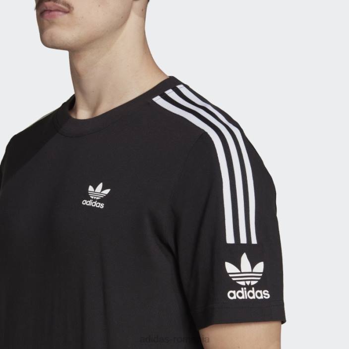 Adidas tricou negru adicolor classics trefoil bărbați negru 2JBN13594