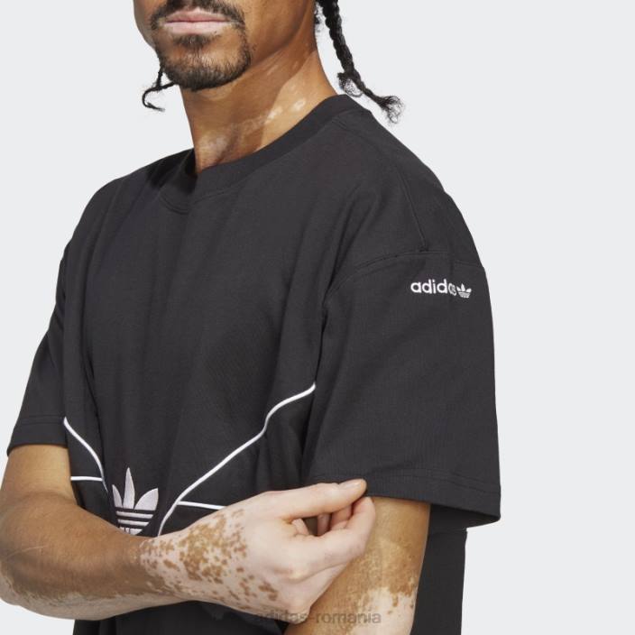 Adidas tricou negru adicolor sezonier archive bărbați negru 2JBN5333