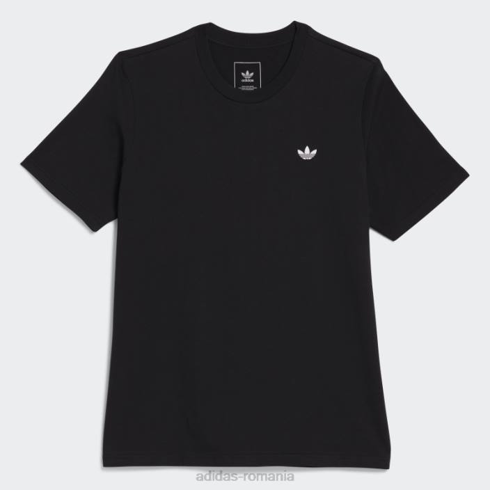 Adidas tricou negru cu logo skateboarding 4.0 (neutru de gen) adidas bărbați alb negru 2JBN5505