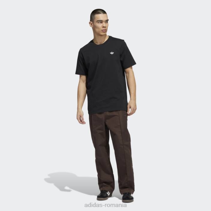 Adidas tricou negru cu logo skateboarding 4.0 (neutru de gen) adidas bărbați alb negru 2JBN5505