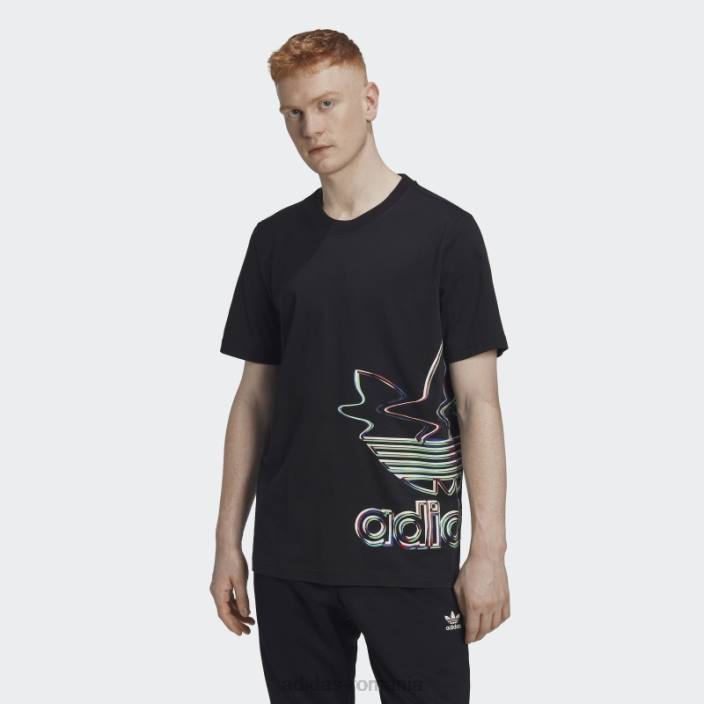 Adidas tricou negru hiperreal cu maneca scurta bărbați alb negru 2JBN14932