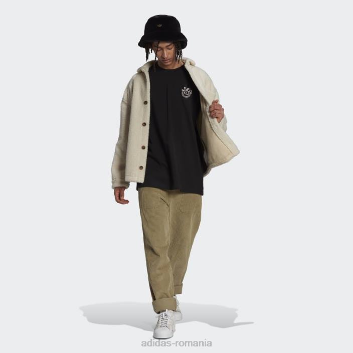 Adidas tricou negru originals x andré saraiva bărbați negru 2JBN7104