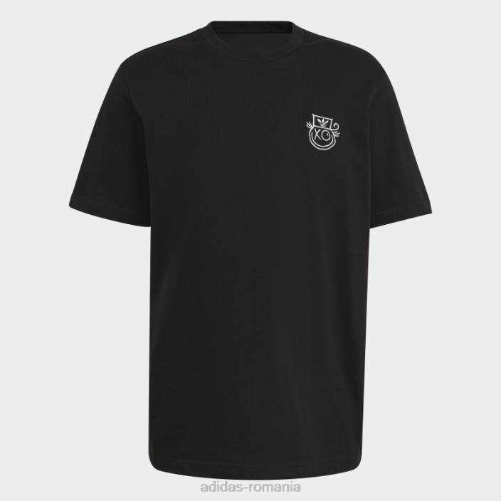Adidas tricou negru originals x andré saraiva bărbați negru 2JBN7104