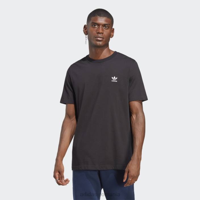 Adidas tricou negru trefoil essentials bărbați negru 2JBN13090