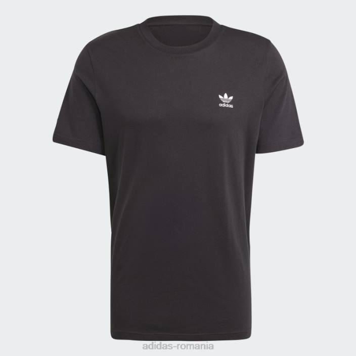Adidas tricou negru trefoil essentials bărbați negru 2JBN13090