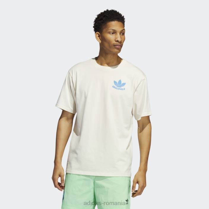 Adidas tricou nevopsit Happy Earth bărbați nevopsit 2JBN7115