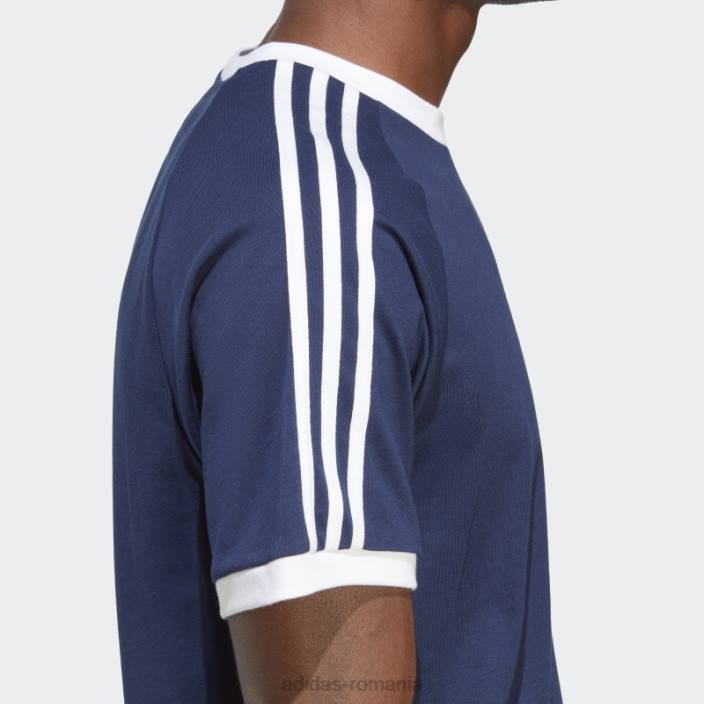 Adidas tricou night indigo adicolor classics cu 3 dungi bărbați indigo de noapte 2JBN4991