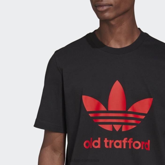 Adidas tricou old Trafford trefoil negru bărbați negru 2JBN15289