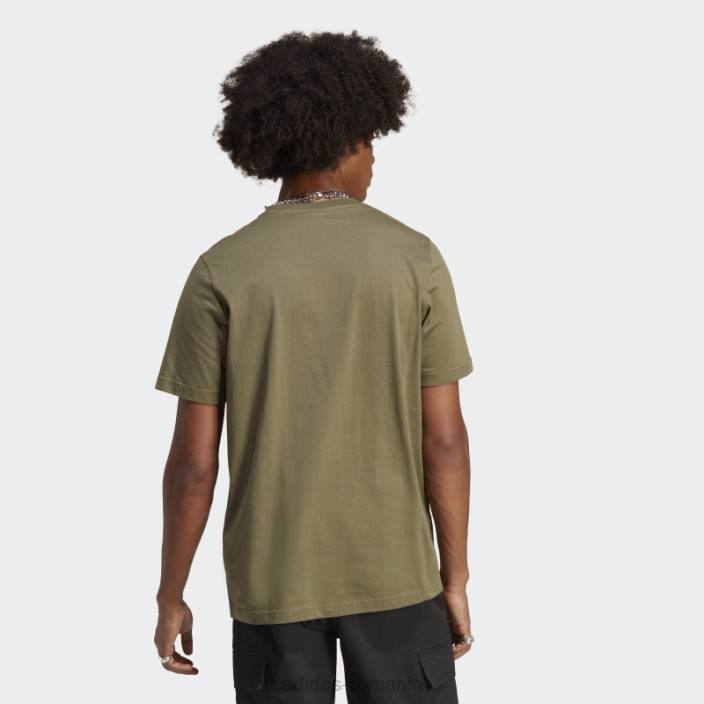 Adidas tricou oliv trefoil essentials bărbați măsline 2JBN13114
