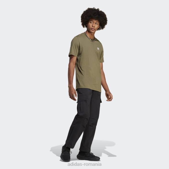 Adidas tricou oliv trefoil essentials bărbați măsline 2JBN13114