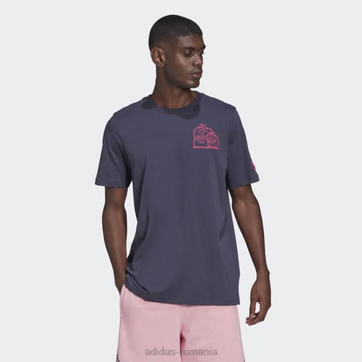 Adidas tricou originals x kevin lyons navy fashion bărbați marina 2JBN7076