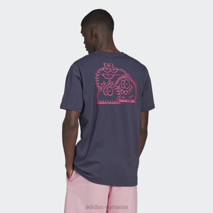 Adidas tricou originals x kevin lyons navy fashion bărbați marina 2JBN7076