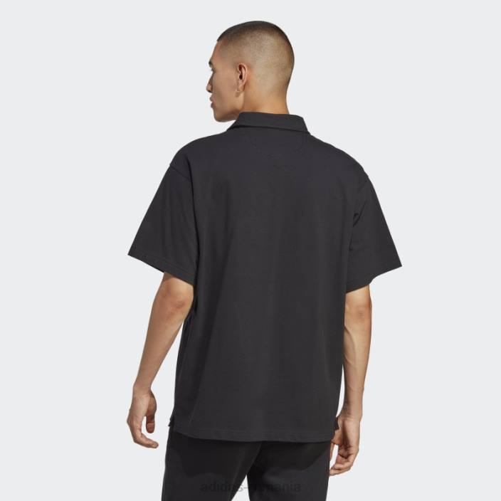 Adidas tricou polo negru premium essentials bărbați negru 2JBN13720