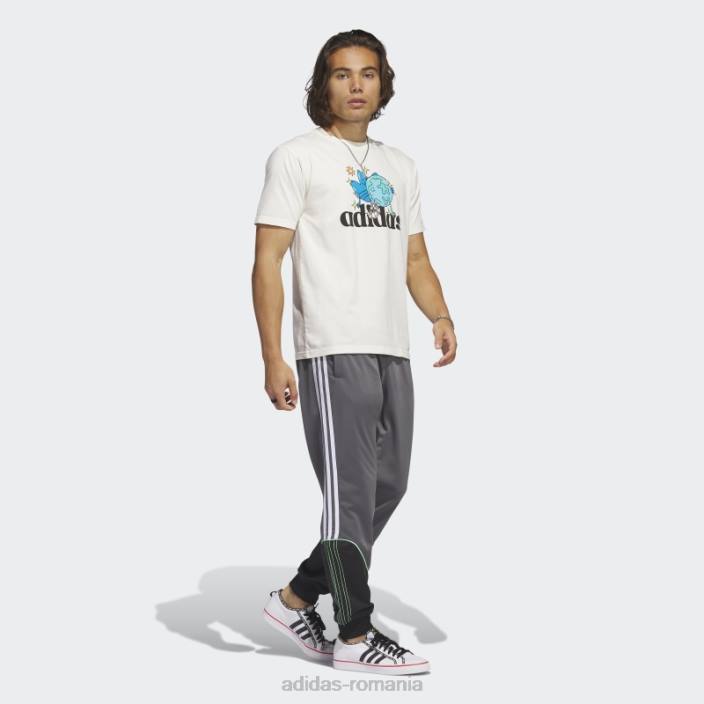 Adidas tricou prieten nevopsit adidas bărbați nevopsit/negru/cian/portocaliu 2JBN5913