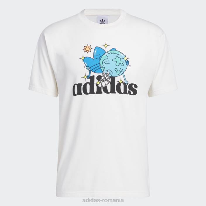 Adidas tricou prieten nevopsit adidas bărbați nevopsit/negru/cian/portocaliu 2JBN5913