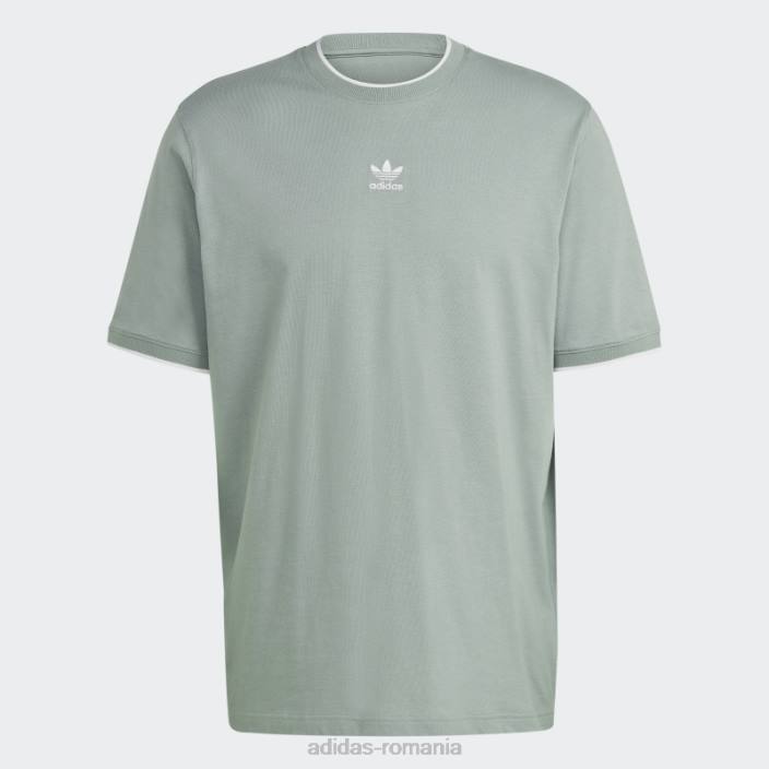Adidas tricou rekive fashion verde argintiu bărbați verde argintiu 2JBN13524
