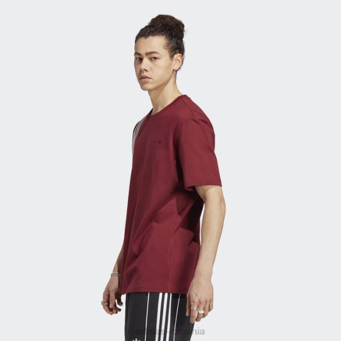 Adidas tricou roșu cu mânecă scurtă rifta metro bărbați roșu 2JBN5528