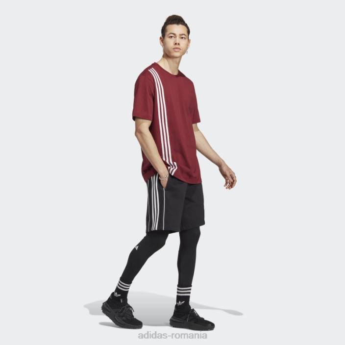 Adidas tricou roșu cu mânecă scurtă rifta metro bărbați roșu 2JBN5528