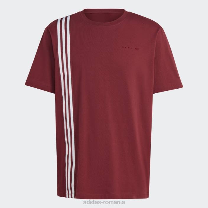 Adidas tricou roșu cu mânecă scurtă rifta metro bărbați roșu 2JBN5528
