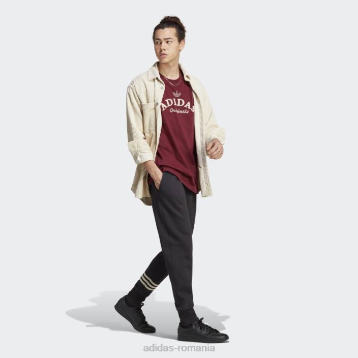 Adidas tricou roșu de arhivă grafică adidas bărbați roșu 2JBN5781