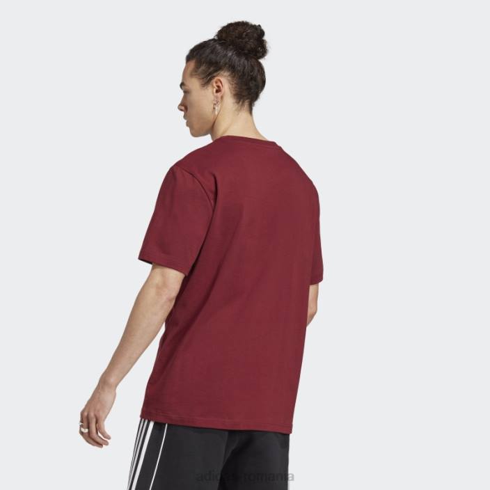 Adidas tricou roșu rifta metro cu mânecă scurtă fierbinte bărbați roșu 2JBN14495
