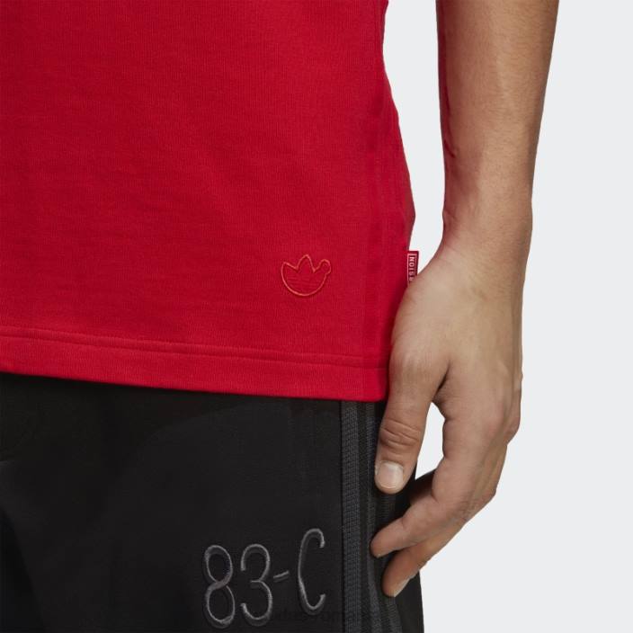 Adidas tricou scarlet essentials bărbați stacojiu 2JBN5123