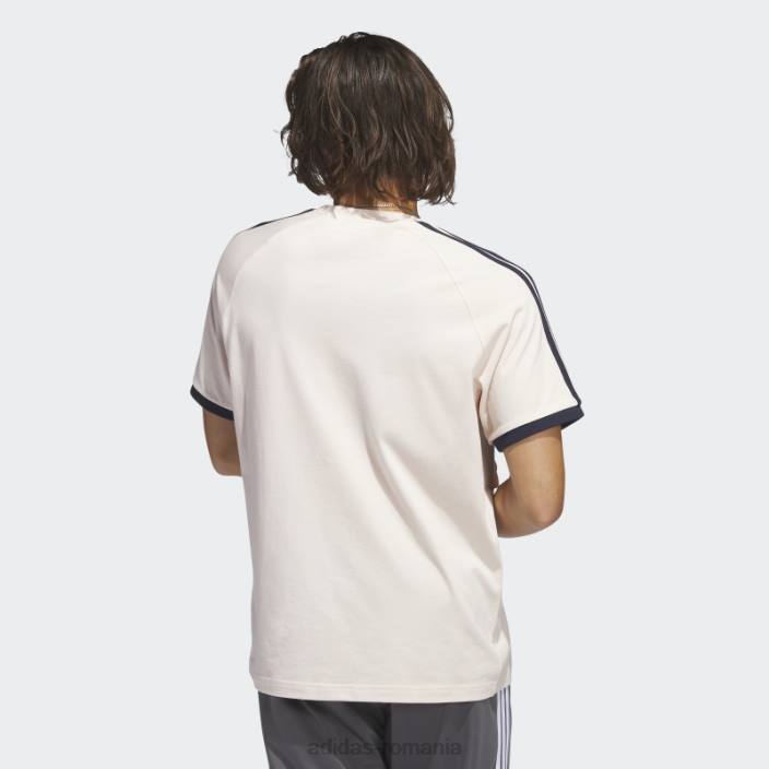 Adidas tricou sst cu 3 dungi quartz bărbați cuarț/cerneală 2JBN13531