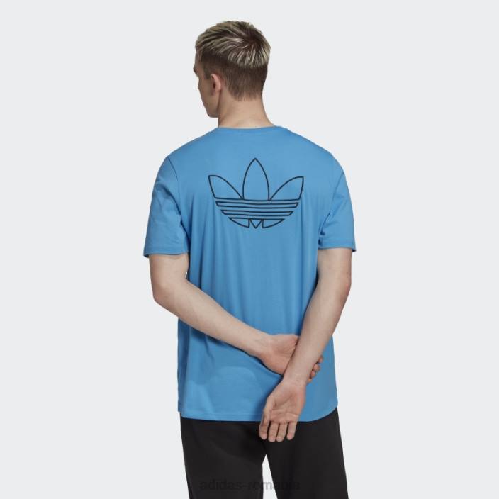Adidas tricou stil serie trefoil albastru bărbați albastru 2JBN14936