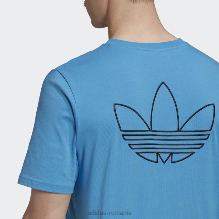 Adidas tricou stil serie trefoil albastru bărbați albastru 2JBN14936