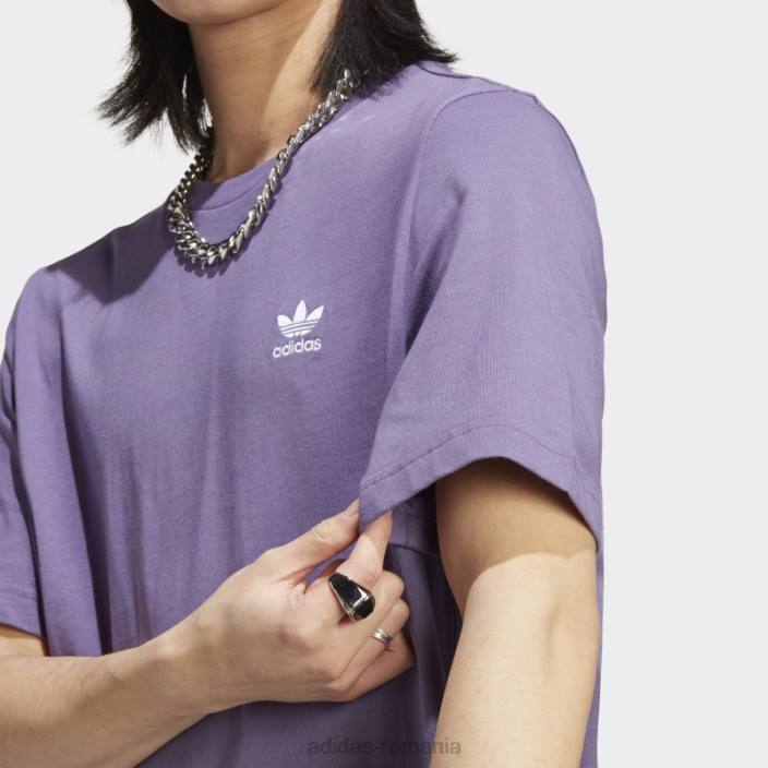 Adidas tricou trefoil essentials tech violet bărbați tech violet 2JBN14515