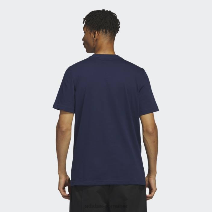 Adidas tricou trifoil night indigo adicolor classics bărbați indigo de noapte 2JBN766