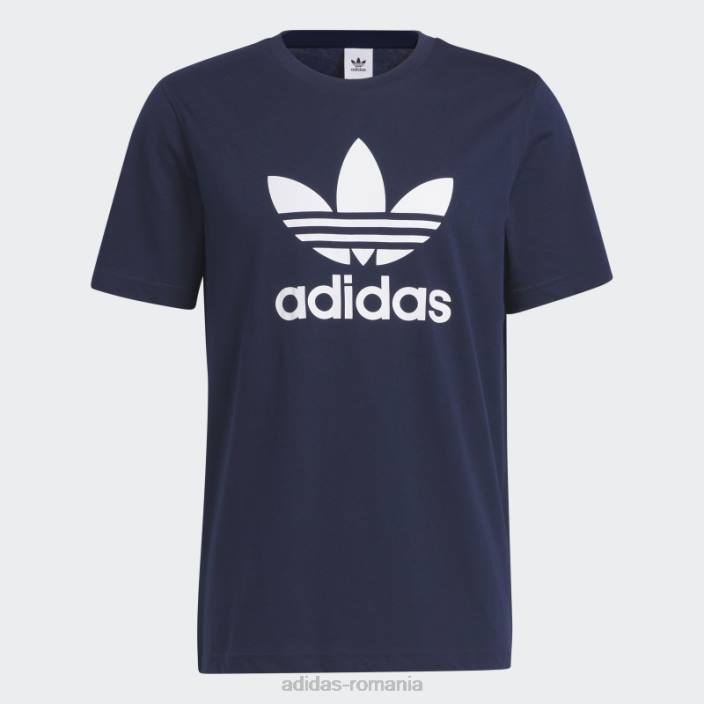 Adidas tricou trifoil night indigo adicolor classics bărbați indigo de noapte 2JBN766