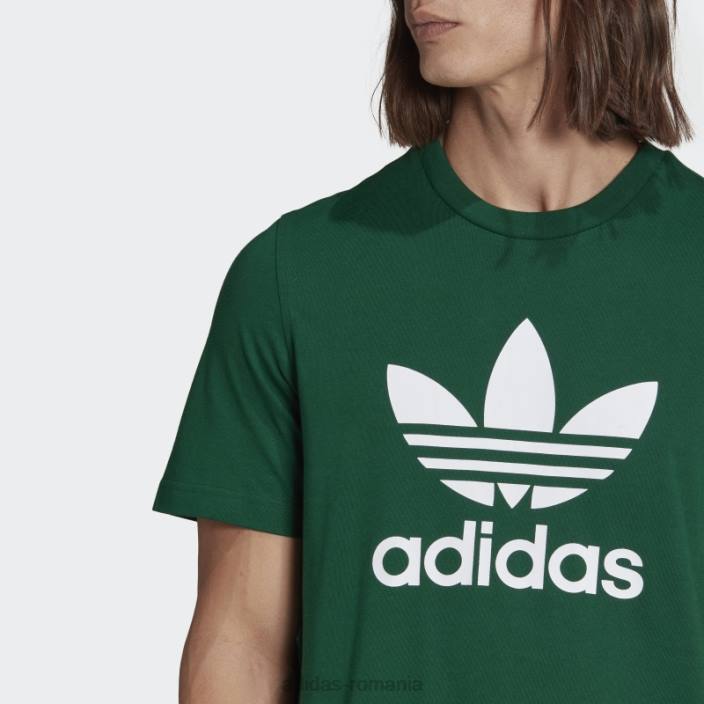 Adidas tricou verde închis adicolor classics trefoil bărbați verde inchis 2JBN6365