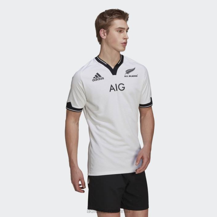 Adidas alb all blacks primeblue replica tricou adidas bărbați alb negru 2JBN1527