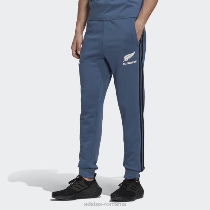 Adidas all blacks rugby 3-stripes pantaloni de trening oțel adidas bărbați otel/alb/negru 2JBN1296