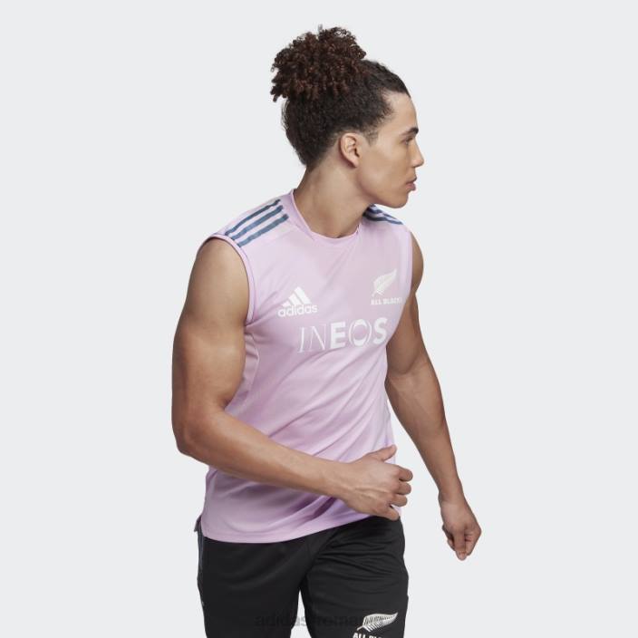 Adidas all blacks rugby performance singlet lila adidas bărbați liliac/alb/otel 2JBN1668
