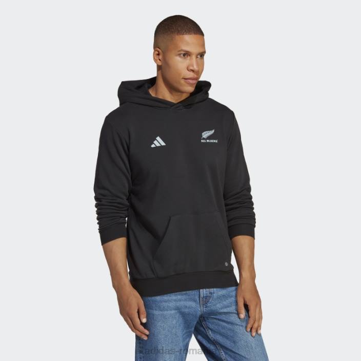 Adidas all blacks rugby supporters hanorac negru bărbați negru 2JBN1034