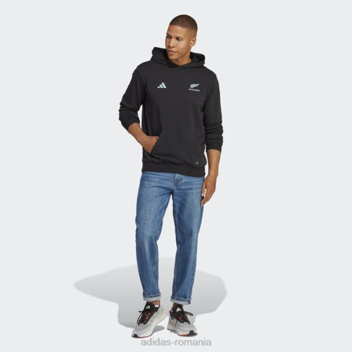 Adidas all blacks rugby supporters hanorac negru bărbați negru 2JBN1034